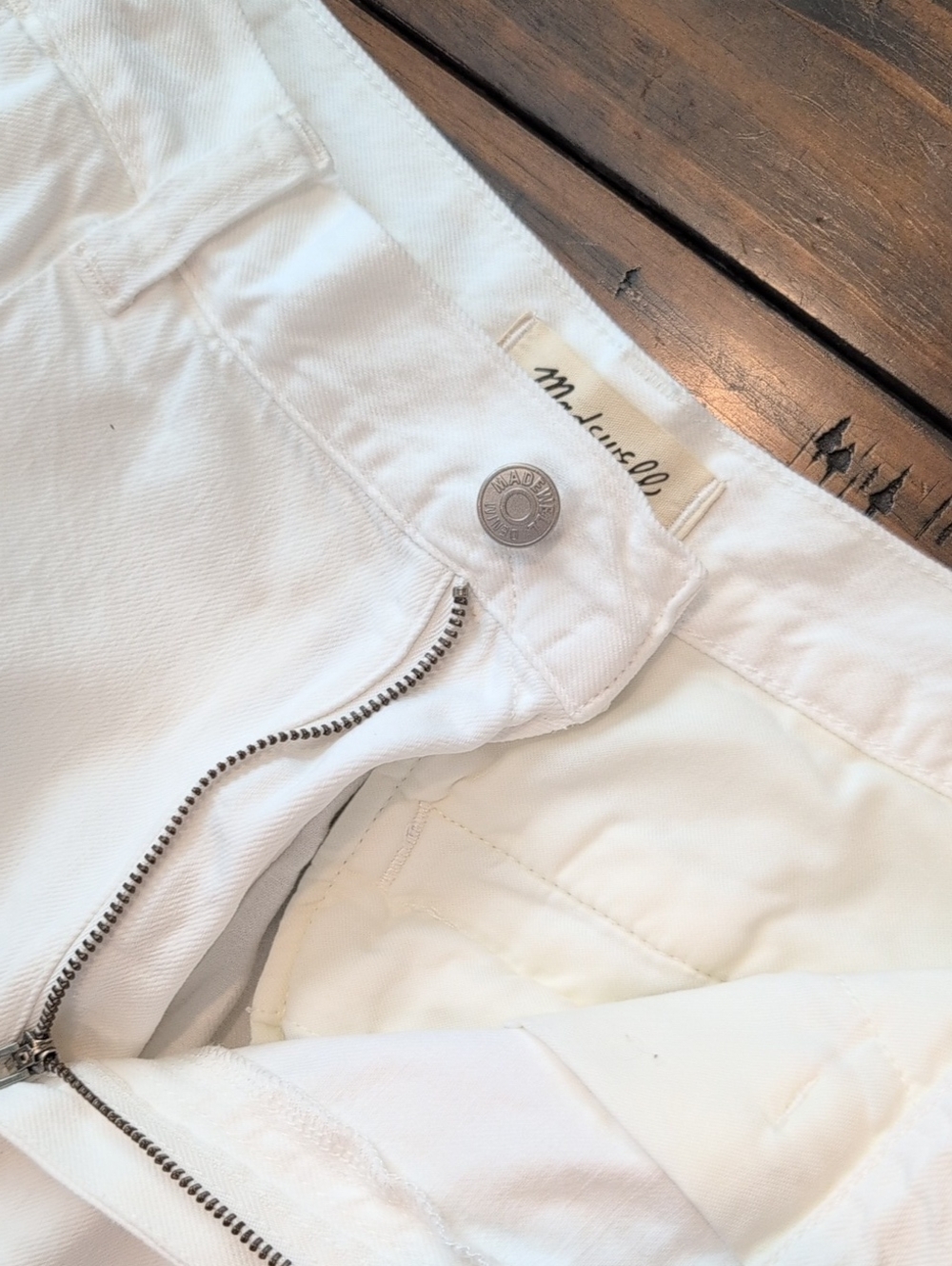 Madewell Harlow Wide Leg Jean Pleated Airy Denim - Picture 7 of 10